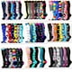 thumbnail image 2 of Calcetines de compresión para pantorrillas deportivas para montar al aire libre Calcetines de compresión Calcetines elásticos Calcetines de compresión, 2 of 6