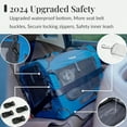 thumbnail image 3 of Extra Large Cat Carrier For 2 Cats Collapsible Soft Sided Pet XL Crate For Large Mudium Big Cat 20lbs+ Car Travel Portable Bag For Long Trips Ride 24x16.5x16.5, 3 of 7