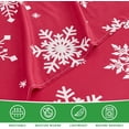 thumbnail image 4 of PC Deep Pocket Queen Sheet Set Fit Breathable Microfiber Soft Queen Size Sheet Set Hotel Style Bed Sheet Set for Women Men Flower, 4 of 8
