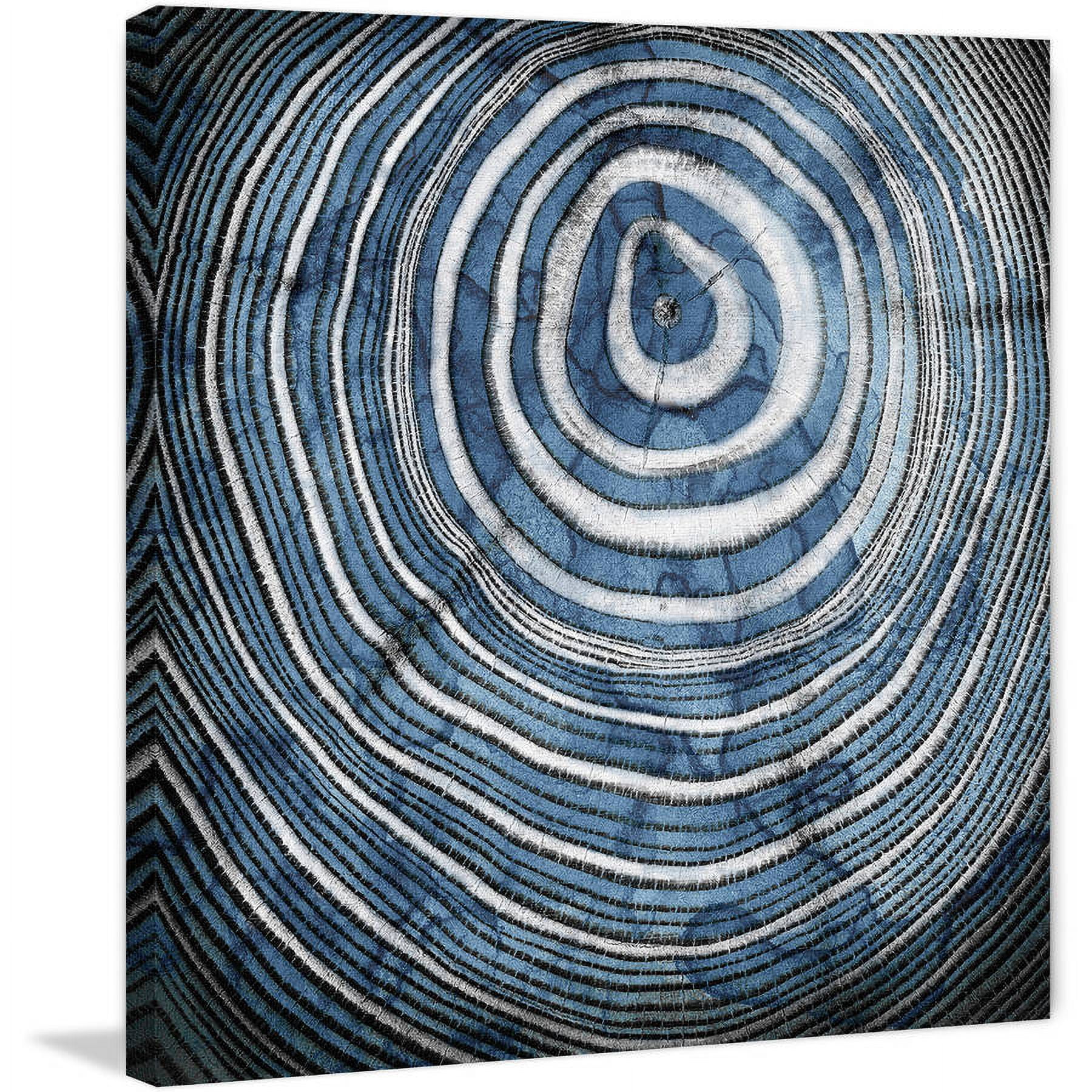 "Spiraling In" Painting Print on Wrapped Canvas