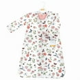 thumbnail image 2 of Hudson Baby Infant Girl Long Sleeve Plush Faux Fur Sleeping Bag, Wearable Blanket, Hummingbird Garden, 18-24 Months, 2 of 2
