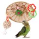 thumbnail image 1 of Juguetes para pájaros para mascotas, cesta oscilante, jaula para mascotas, loro, periquito, cacatúa, mordedura, juguete de descanso, 1 of 8
