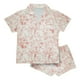 thumbnail image 5 of HITIME Pijama para Mujer de Seda de Leche Talla 2XL, Conjunto de Short y Playera, Tela Ultra Suave y Transpirable, Comodidad de Lujo para Dormir o Lounge, 5 of 7