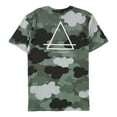 thumbnail image 2 of Elevenparis Mens Camo-Print Graphic T-Shirt, Green, XX-Large, 2 of 2
