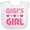 AA-White, variant on Inktastic Gigi Girl Granddaughter Girls Baby Bib