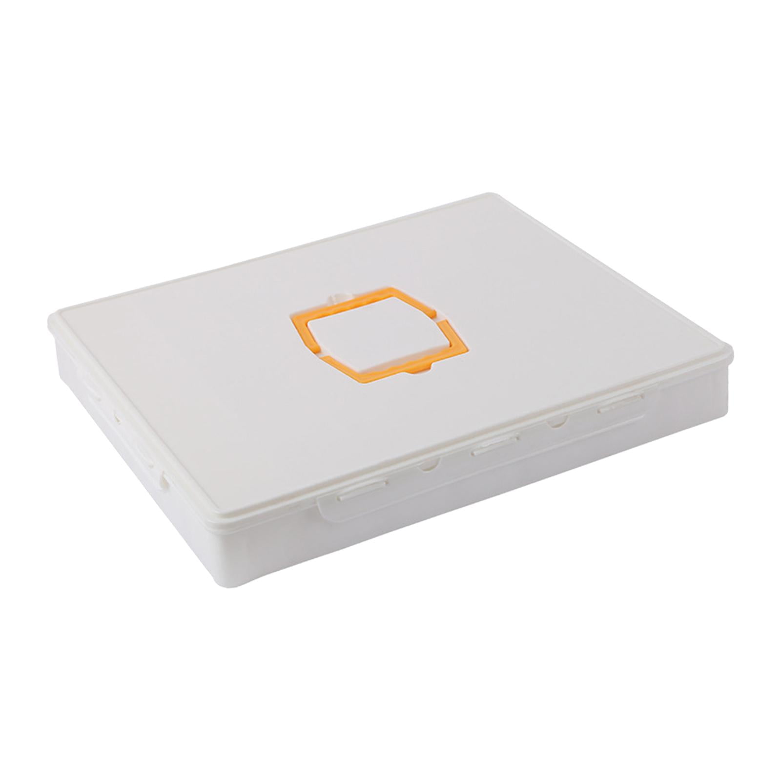 FVDPWYE Paint Palette Empty Palette Multifunctional with Handle Watercolor Painting Tray 46cmx37.5cmx6cm