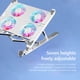 thumbnail image 1 of Laptop Cooling Fan with 2/4 Fans Silent RGB 7 Height for 11-17.3 Inch Notebook, 1 of 7