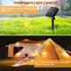 thumbnail image 5 of Guirnalda de luces solares Galavasen de 2 x 17 m, 300 LED, multicolor, impermeables, 5 of 7
