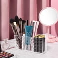 thumbnail image 5 of Almacenamiento de maquillaje Laklulu de 3 compartimentos para perfume, delineador de ojos y lápiz labial., 5 of 5