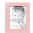 thumbnail image 2 of ArtToFrames 7" x 9" Pink Picture Frame, 7x9 inch Pink Wood Poster Frame (WOM-4120),  Pack, 2 of 7