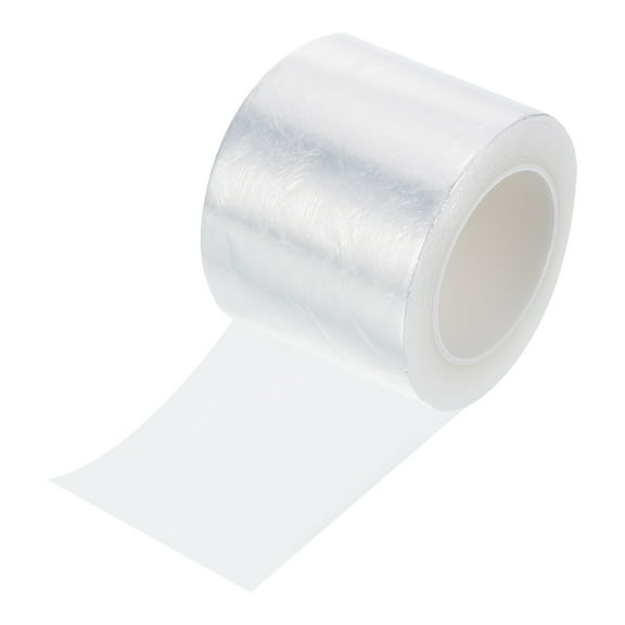 Uxcell 77 Yard PE Tennis Badminton Racket Grip Cushion Wrap Tape Backing Film, Clear