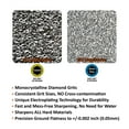 thumbnail image 4 of Sharpal 162N Dual-Grit Diamond Whetstone with Non-Slip Base and Angle Guide, Coarse 325/Extra Fine 1200 Grit Knife Sharpener, 4 of 9
