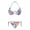 Colorful Leaf Pattern, variant on Tropical Floral Pattern Bathing Suit, Elastic Bikini Sets Chic Spaghetti Strap Ladies' Backless Bikini Set for Summer Swim