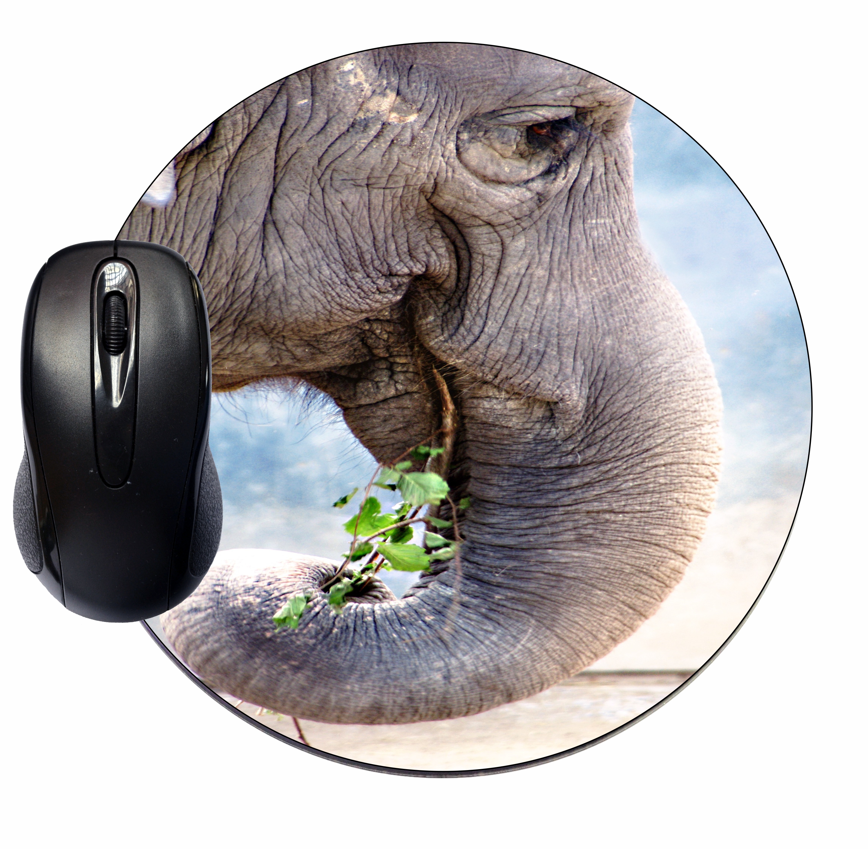 Mouse Mat Pad Mousepad Cute Desk Round Circle Mousemat Mouse Pad