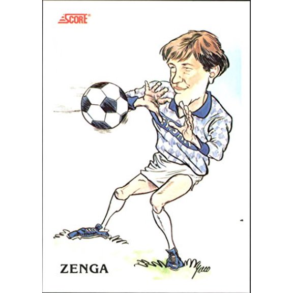 Collectible 1991-92 Score Italian #351 Walter Zenga Official Soccer Base Trading Card