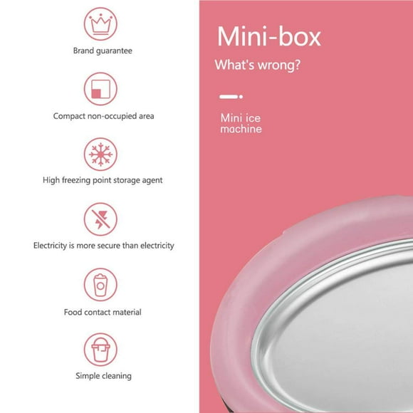 serony Fried Yogurt Machine Household Small Ice Maker Children Fried Ice Cream Roll Machine Yogurt Maker for Kid Child