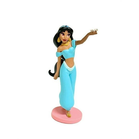 Princess Jasmine & Bird Cake Topper Figurine Figure Pvc New 3” Aladdin Gift Rare New