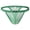 1Pack:Green, variant on Men's Mesh Breathable Stretch Low Rise Contour Pouch Thong Underwear, Blue, 1-Pack, S