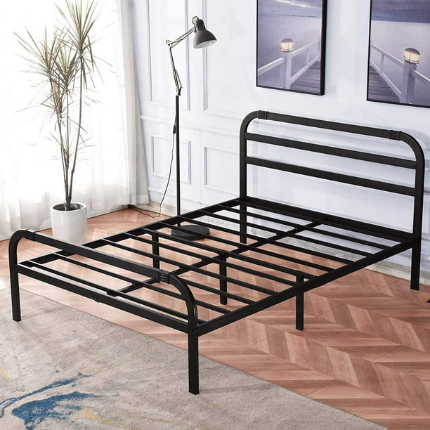 Queen Size Bed Frame With Headboard, Queen Size Bed Frame With Headboard Dimensions