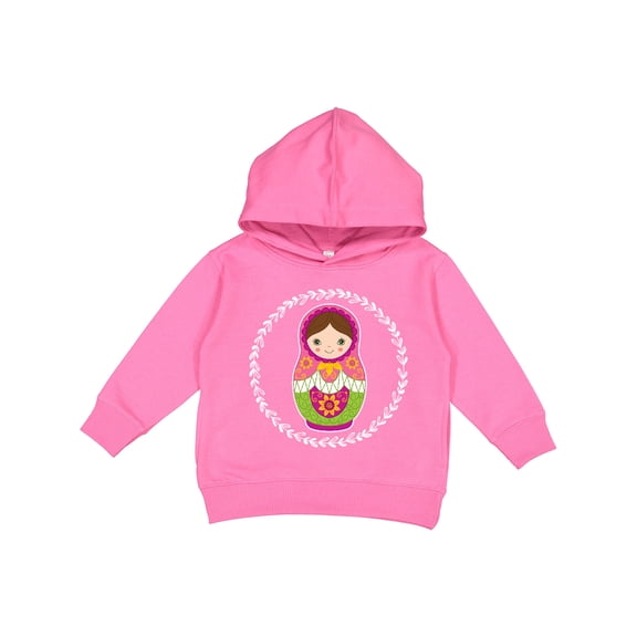 Inktastic Matryoshka Russian Cute Pink Nesting Doll Toddler Hoodie