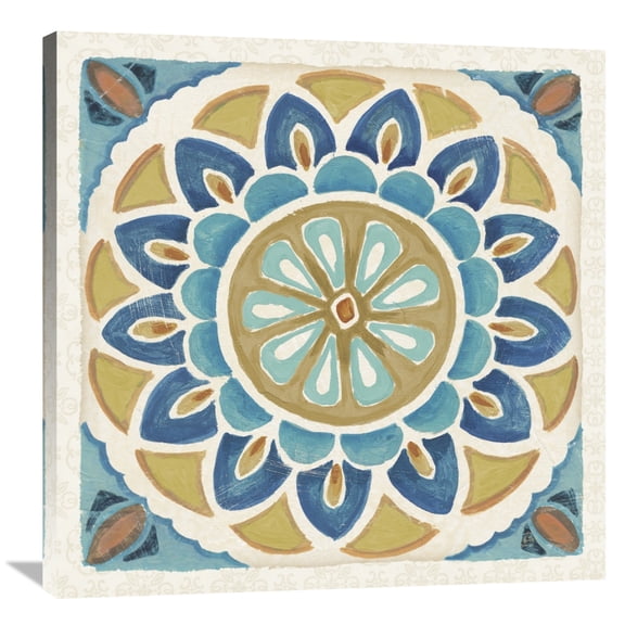 Global Gallery's 'Love Tales X' by Daphne Brissonnet Stretched Canvas Wall Art
