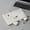 White, variant on JingChun Clearance Under $2.00 Multi Functional Travel Portable Handheld Organizer Bag Data Cable Earphone Charging Treasure Digital Storage Bag Travel Organizer Bag