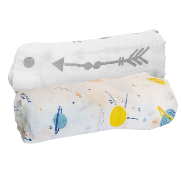 Set de 2 Sabanas Muselinas para Bebe Suave Trasnpirable