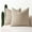 Light Tan, variant on SANMADROLA Set of 2 Textured Boucle Throw Pillow Covers 18x18 Inch Accent Solid Pillow Cases Cozy Soft Decorative Couch Cushion Case for Chair Sofa Bedroom Living Room Home Decor, Green