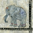 thumbnail image 2 of Daavettila, Tara 20x20 Gold Ornate Wood Framed with Double Matting Museum Art Print Titled - Global Elephant V, 2 of 4