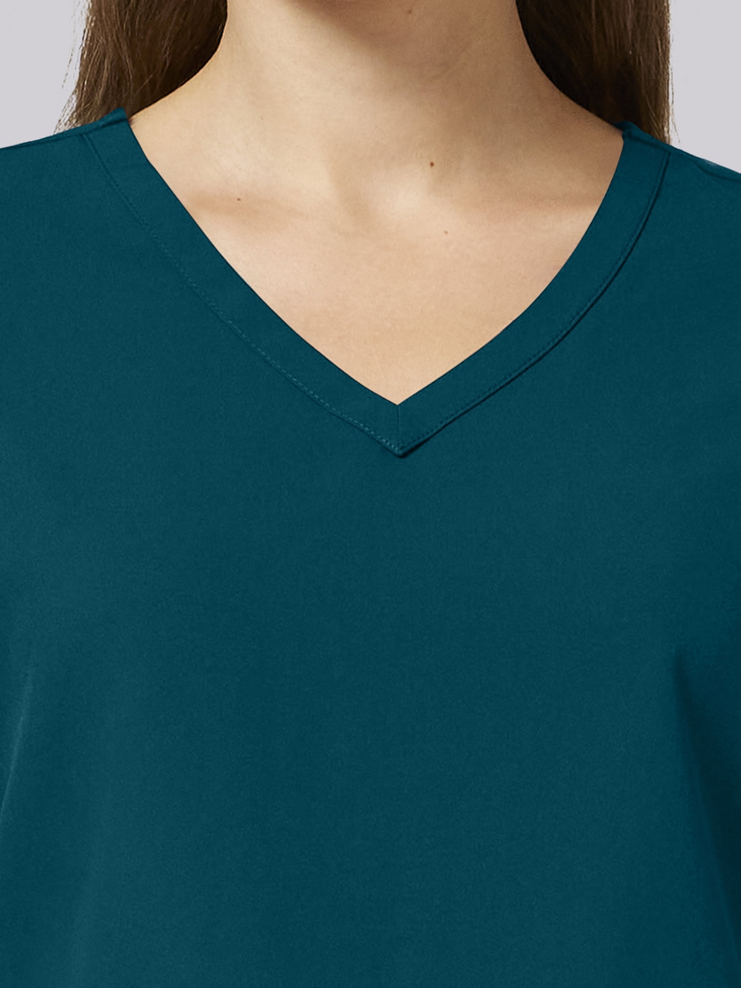 Scrubstar Core Essentials Women’s V-Neck Scrub Top, Sizes XS–3XL
