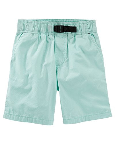 OshKosh Boys Pull-On Poplin Shorts 18-24m Green