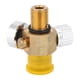 thumbnail image 5 of Pressure Gauge On/Off Valve, On/Off Valve Thread, M18x1.5 5/8-18 Pressure Gauge For Tank Outdoor Use CO-2 Cylinder Replacement ANGGREK Otros, 5 of 8