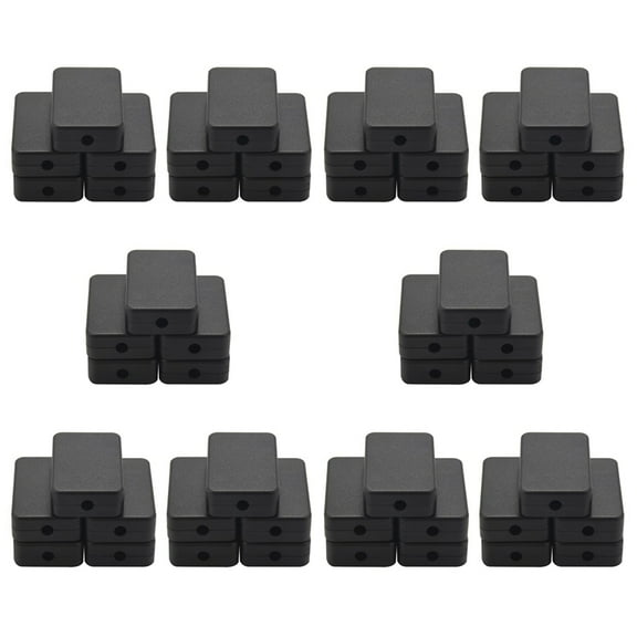 50pcs Waterproof Plastic Electric Project Case Junction Box 55x35x15mm