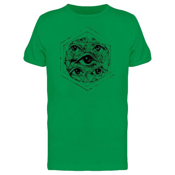 Geometric Eyes Tee Men's -Image by Shutterstock