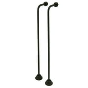 Elements Of Design Ds465 Single Offset Water Supply Line - Bronze