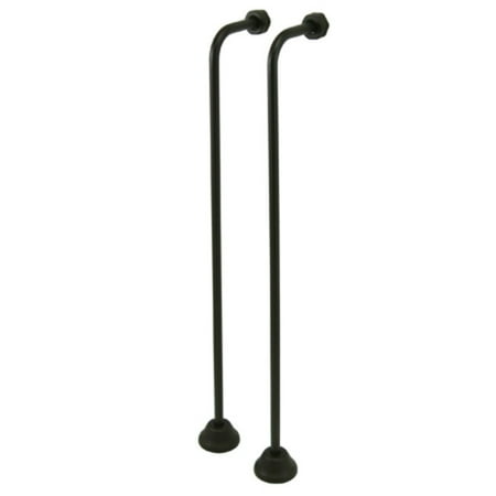 Elements Of Design Ds465 Single Offset Water Supply Line - Bronze