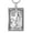 Silver, variant on TEAMER Skeleton Tarot Card Necklace Stainless Steel Amulet Marigold Tarot Card Major Arcana Necklaces for Women Men