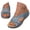 Blue, variant on Women's Summer Wedg𝖾 Sandals - Comfort Slip-Ons Flower Platform Sandals with Arch-Support Dressy Casual Wide Width Beach Boho Shoes