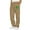 hgg090-Khaki, variant on Yaoyar Men's Saint Patrick's Day Print Casual Cargo Pants with Pockets and Drawstring Elastic Waist Straight Leg Athletic Workwear Style Long Trousers,XL,Black