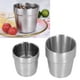 thumbnail image 3 of Taza De Cerveza, 2 Tazas De Cerveza De Doble Pared Con Textura Esmerilada De 180 Ml + 300 Ml, Resistente A La Corrosión Para Tazas De Bebidas, Tazas De Té Para El Hogar Y La, 3 of 7