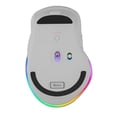 thumbnail image 3 of Mouse Inalambrico Getttech GGM-RGBTR-01-WH Triple Funcion Wifi Bluetooth USB 6400DPI Bateria Recargable Blanco, 3 of 10