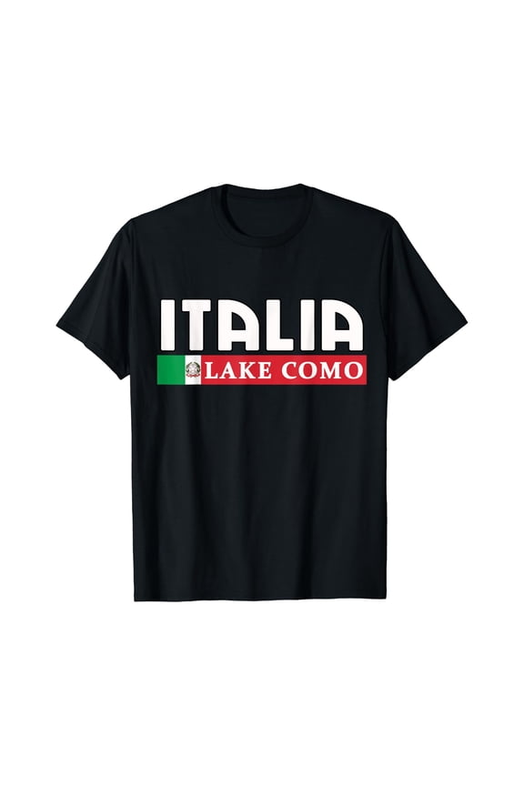 Lake Como Italia Scenic Travel Souvenir T-Shirt