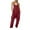 M, variant on RKSTN Women's Casual Sleevesless Jumpsuits Adjustable Spaghetti Straps Harem Baggy Overalls Jumpers with Pockets