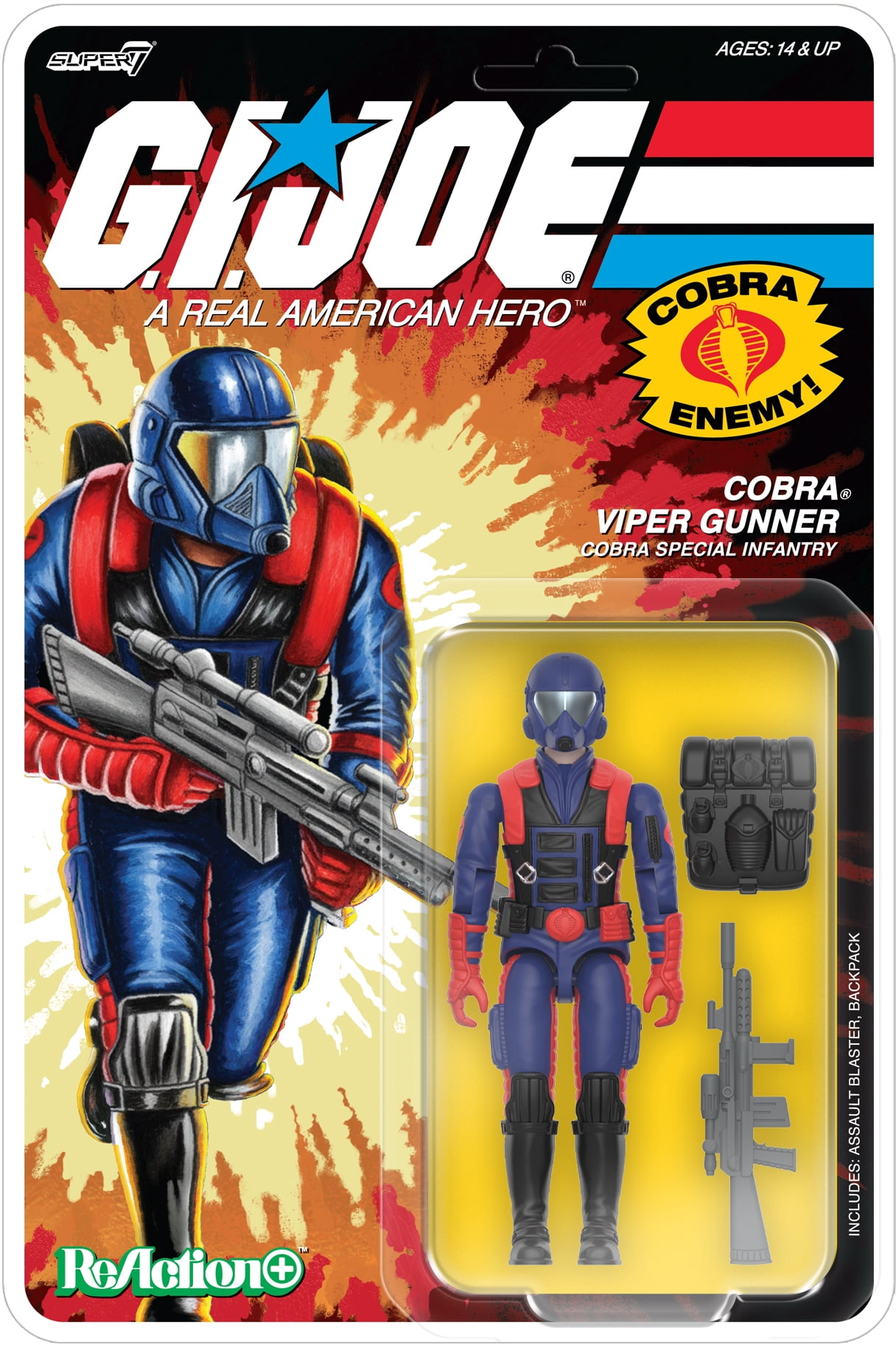 Super7 - G.I. Joe - ReAction Figures Wave 7 - Cobra Commander