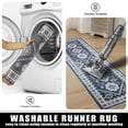 thumbnail image 3 of TOPCOMFY 3-Piece Kitchen Runner Rugs Non-Slip Washable Boho Mats Plush Soft for Floor Laundry, 3 of 5