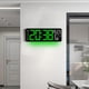 thumbnail image 3 of Reloj de pared para sala de estar de 17,3 pulgadas con reloj electrónico LED multifuncional, reloj despertador de gran tamaño, reloj de temperatura y humedad, reloj despertador, 3 of 7