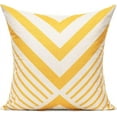 thumbnail image 2 of Yellow Outdoor Fall Throw Pillow Cases Decorative Cushion Covers Pillowcases 16x16 Set of 4 Accent Square Home Classroom Decor for Couch Sofa Patio,Kids Geometric Modern Decorations, 2 of 5
