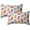 Rose Violet Jaune Bleu Lapin, variante sur Housses de Coussin Lombaire de Pâques Printemps 12x20 Ensemble de 2 Lapin Coloré Décoration de Vacances Coton Doux Long Coussin pour Canapé Lit Maison