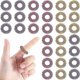 thumbnail image 1 of 30 Pieces Acupressure Rings, Spiky Sensory Finger Rings Set for Teens, Adults, Silent Stress Reducer and Massager, 1 of 5