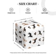 thumbnail image 4 of Kdxio Labrador Retriever Dog Print Tissue Box Cover,Square Decorative PU Leather Facial Paper Case Organizer Holder Dispenser for Bathroom,Night Stands,Desk,Car 5.2''X5.2''X5.2'', 4 of 8